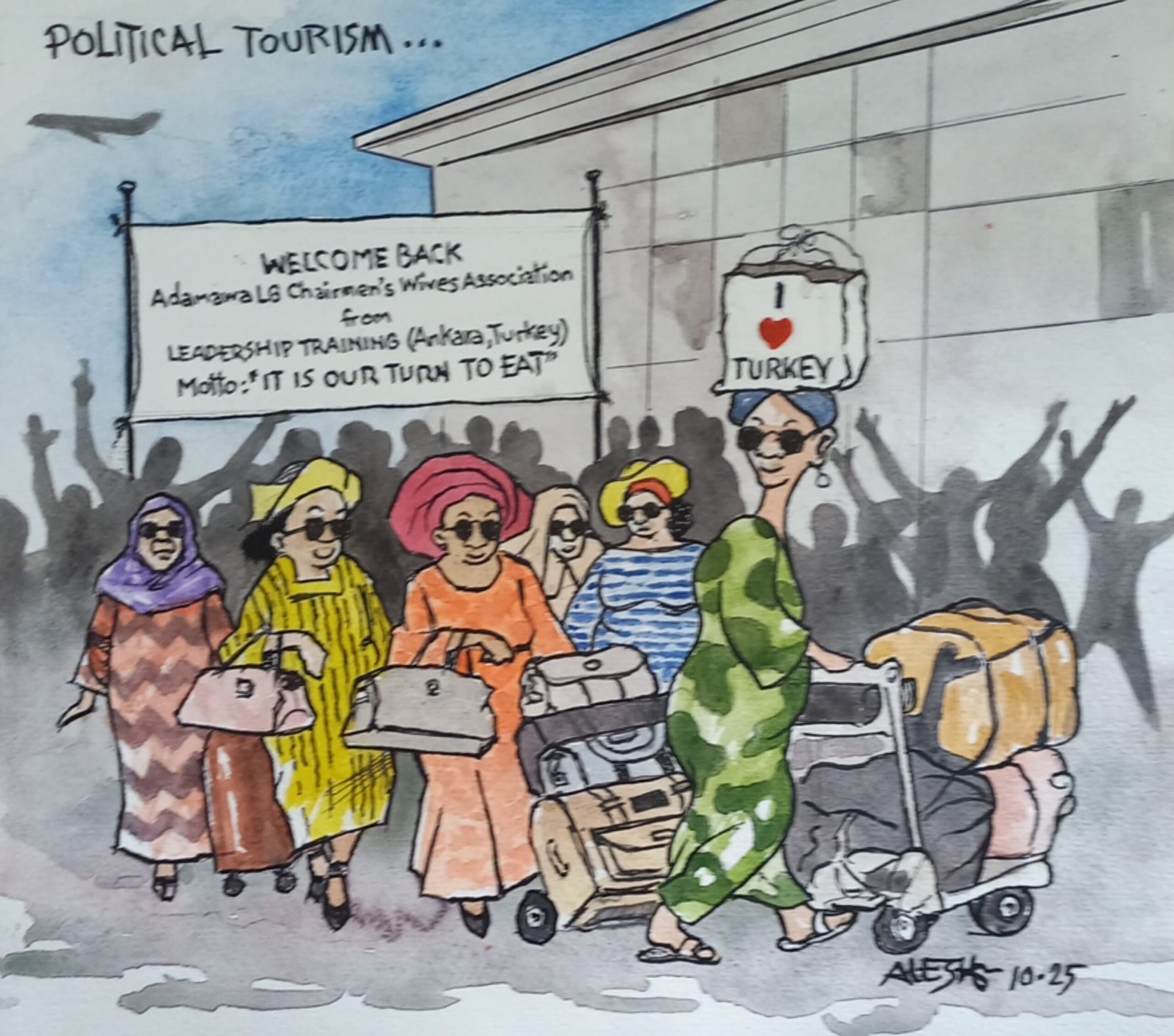 Political Tourism…